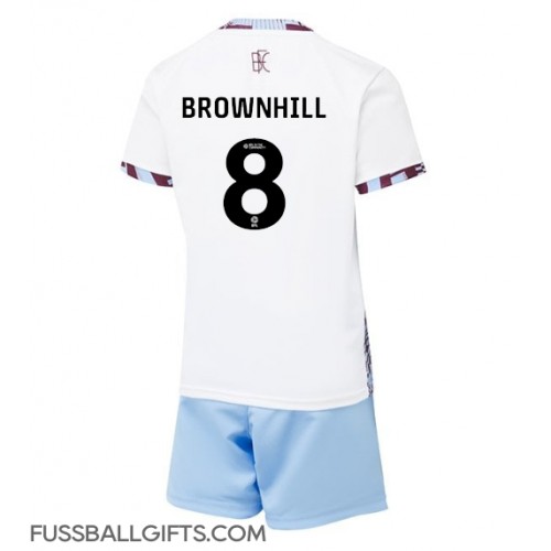 Burnley Josh Brownhill #8 Fußballbekleidung 3rd trikot Kinder 2024-25 Kurzarm (+ kurze hosen)